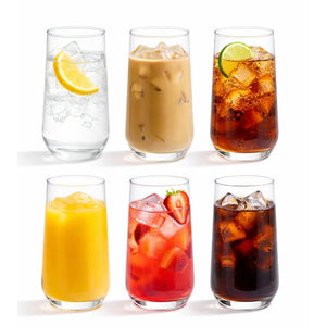 Pasabahce Allegra Drinking Glass Set of 6